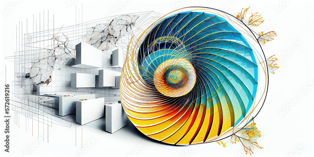 A visually striking image that showcases the capabilities of AI, such ...
