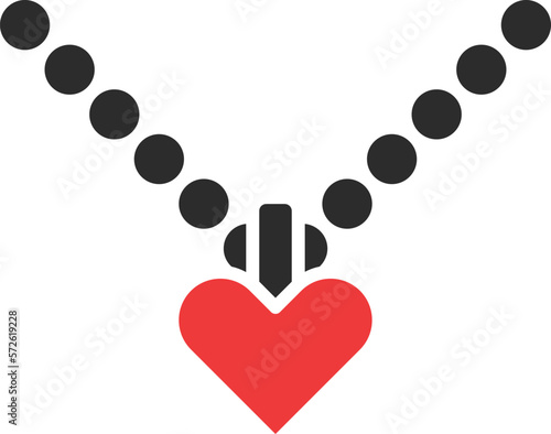 Necklace Vector Icon
