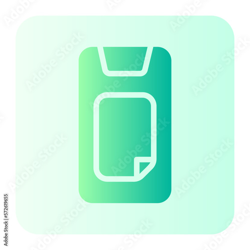 notes gradient icon