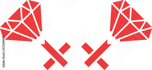 Cufflink Vector Icon
