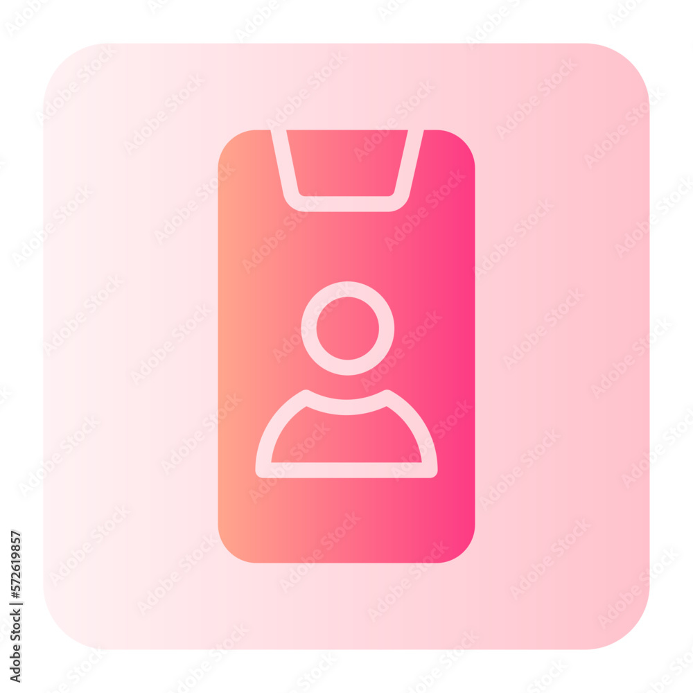 contacts gradient icon