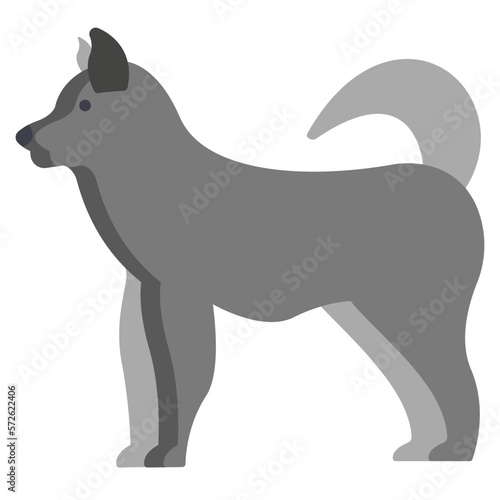 Malamute dog icon