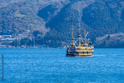 箱根芦ノ湖の海賊船