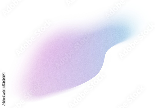Grainy Gradient Textured Blob Shapes. Abstract Transparent PNG element. Trendy design resources, Purple orange and yellow. Modern design trends.
