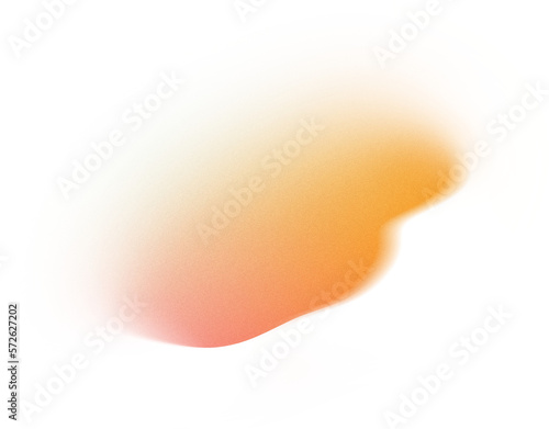 Grainy Gradient Textured Blob Shapes. Abstract Transparent PNG element. Trendy design resources, Purple orange and yellow. Modern design trends.
 photo