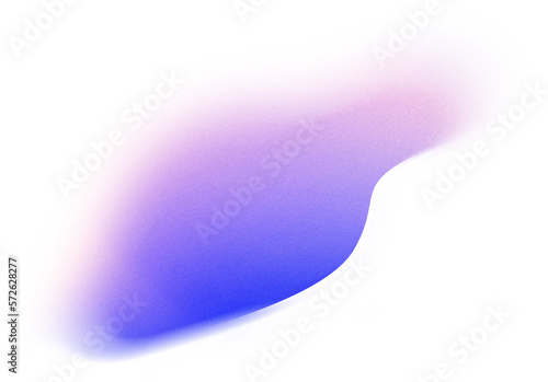 Grainy Gradient Textured Blob Shapes. Abstract Transparent PNG element. Trendy design resources, Purple orange and yellow. Modern design trends.
