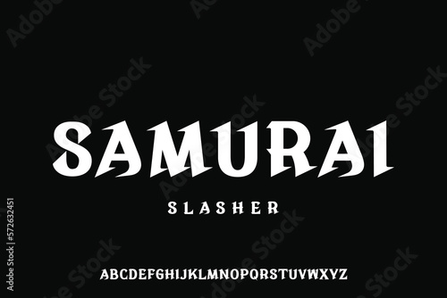 Display font vector design suitable for headline, poster, banner, cover design and many more