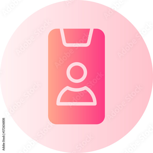 contacts gradient icon