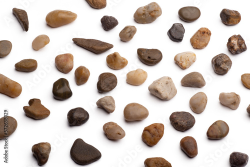 decorative stones isolated, png file