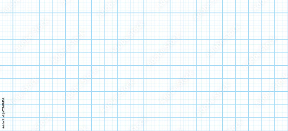 Blue millimeter graph paper grid background. Seamless pattern math paper texture. Desigh for rchitect plan, school project. Vector illustration Blue millimeter graph paper grid background. Seamless pattern math paper texture. Desigh for rchitect plan, school project. Vector illustration