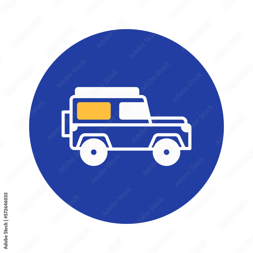 Travelling jeep Vector Icon fully editable
Travelling jeep Vector Icon fully editable