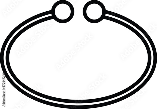 Bracelet Vector Icon
