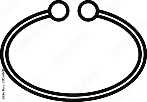 Bracelet Vector Icon
