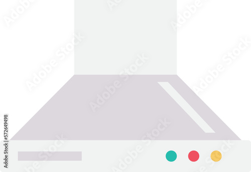 cooking extractor hood and kitchen