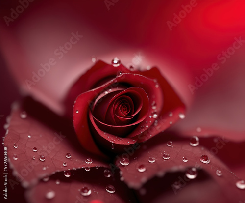 rose, flower, red, valentin...