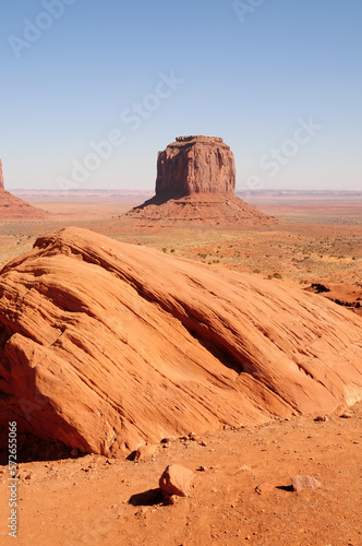 Desolate Monument Valley Arizona USA Navajo Nation