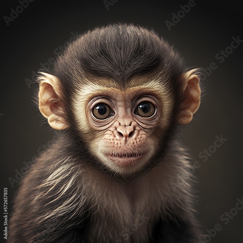 Mico emiliae Monkey Generative AI