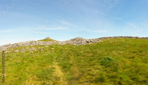 Caer Drewyn an iron age hill fort with dry stone ramparts to the north of Corwen North Wales dated to 500 BC it was also reputed to be where Owain Glyndŵr is believed to have based his army in 1400 photo