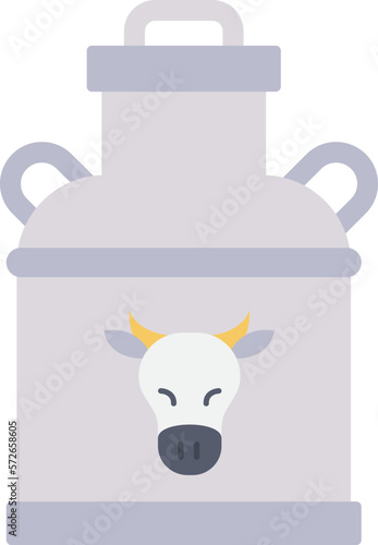farming milk and can