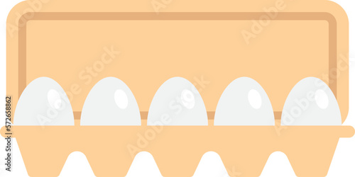 farming egg carton and egg