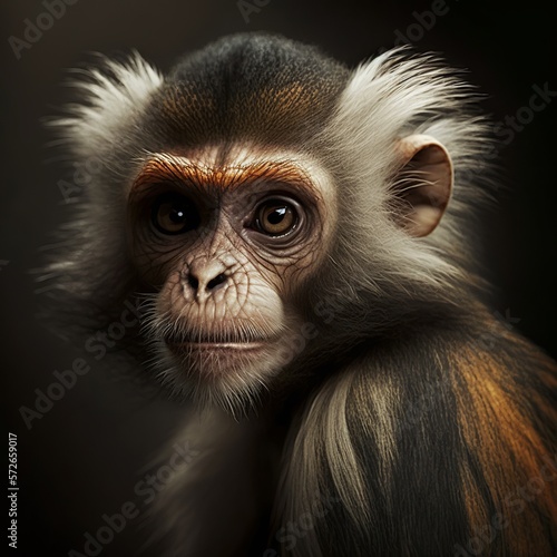 Sapajus libidinosus Monkey Generative AI