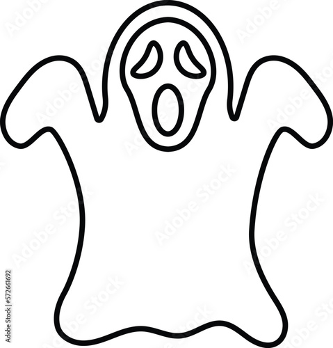 halloween ghost and nightmare