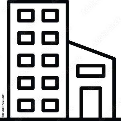 hotel service  building and office