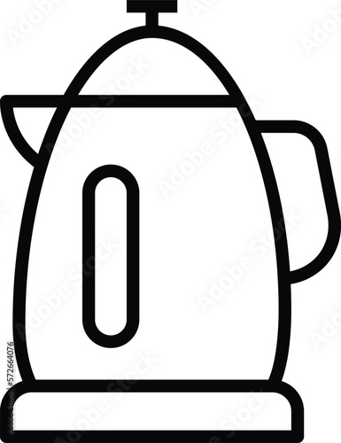 hotel service  kettle and hot drink