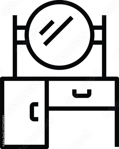 hotel service  dresser and furniture