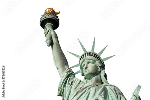 statue of liberty isolated
