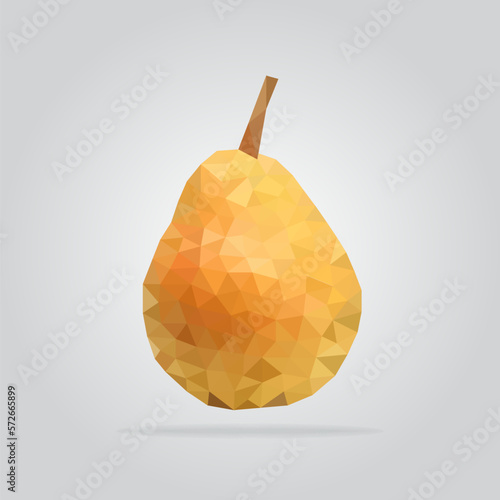 Polygonal abstract geometric low poly food eating menu restaurant fruit vegetables bevarages drink sweet hamburger fast food dessert coffee tea wine triangle pattern