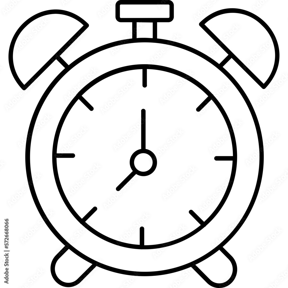 Alarm Clock Half Glyph Vector Icon which can easily modified
Alarm Clock Half Glyph Vector Icon which can easily modified