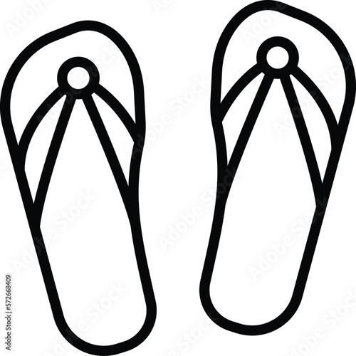 hotel service flip flop  and slippers