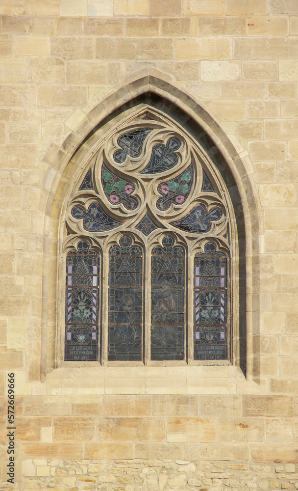 window in the church of the holy sepulchre