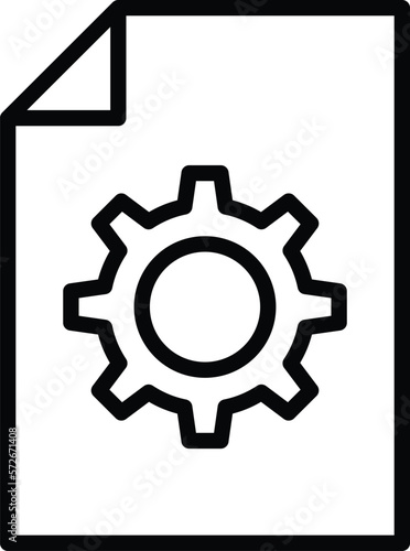 human resource file and document
