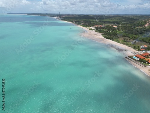 Beach Maragogi, praia de antunes, Alagoas. Caminho de Moises photo