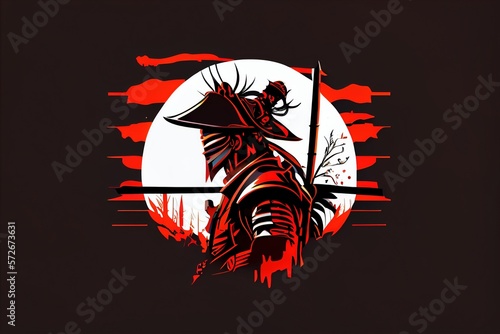 samurai logo design
