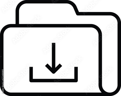 mobile ui download and inbox