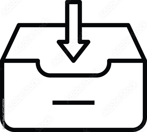 mobile ui download and inbox