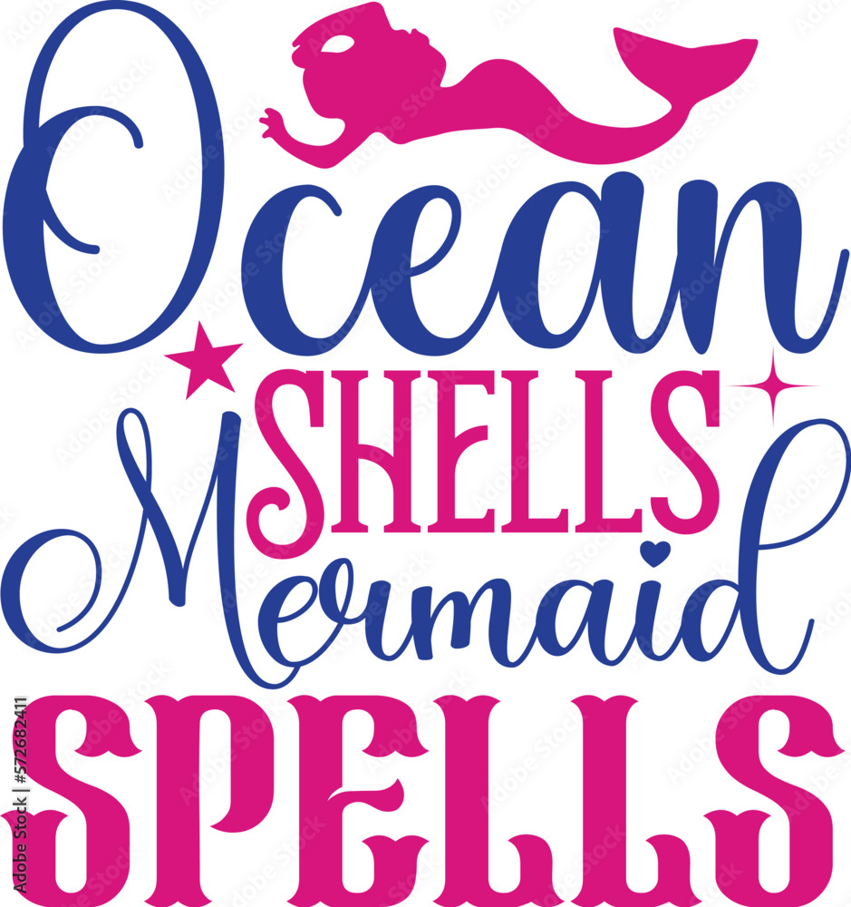 mermaid svg  bundle  cut fail