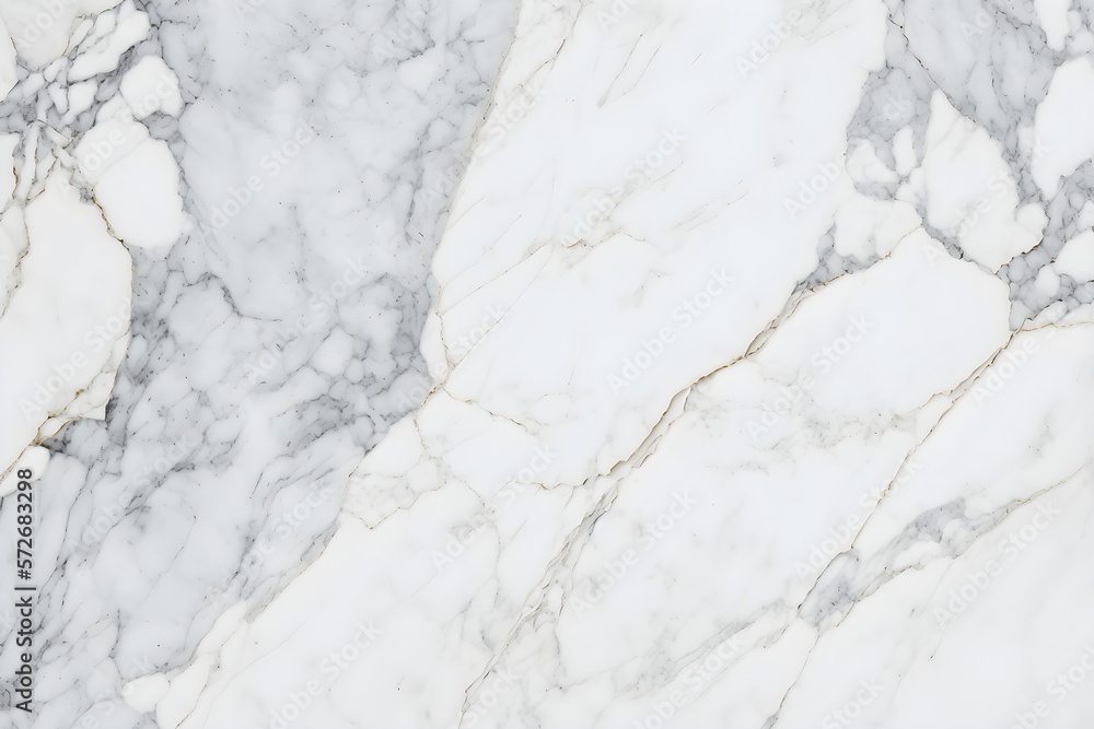 Obraz premium Carrara marble with gray veining