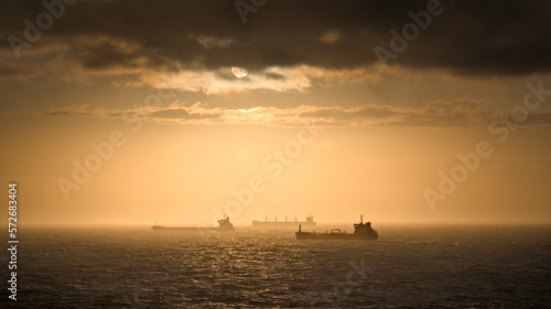 Ships at Anchorage