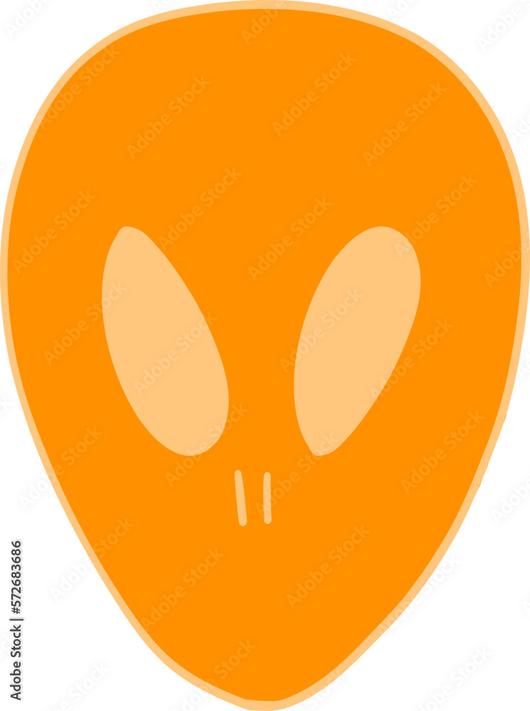 Orange alien Orange alien