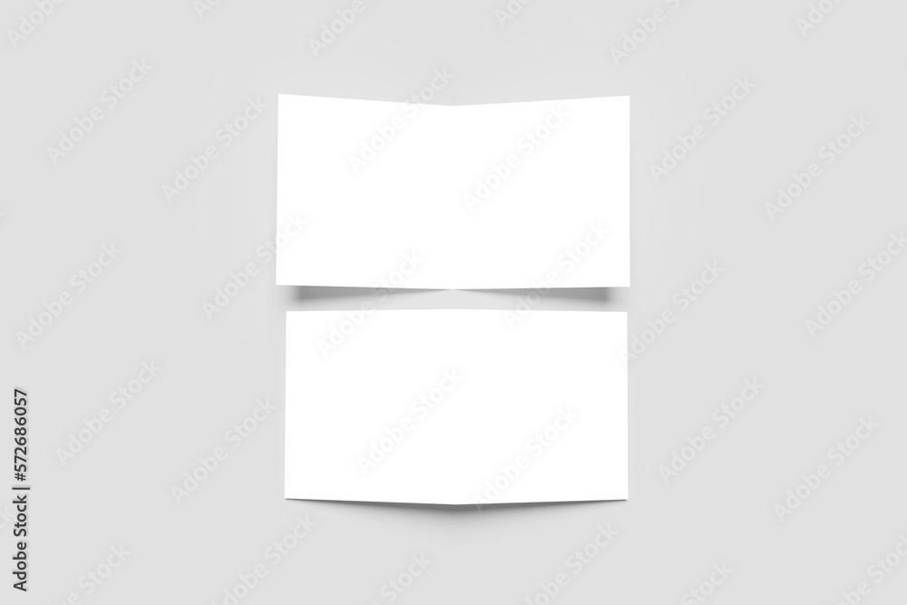 Square Bifold Brochure Mockup Square Bifold Brochure Mockup