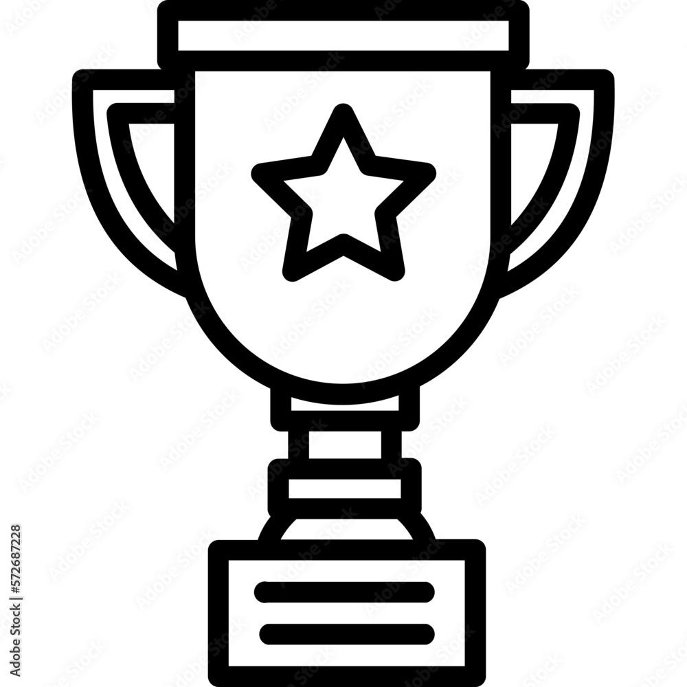 Achievement Half Glyph Vector Icon which can easily modified
Achievement Half Glyph Vector Icon which can easily modified