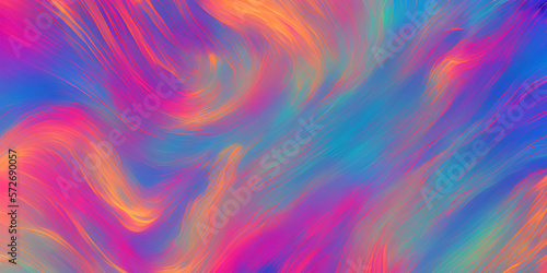 abstract colorful background with lines, generative ai illustration