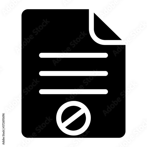 blocked icon 