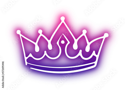 Collection of crown neon