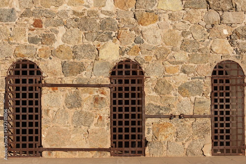 Famous Yuma territorial prison barrack, Arizona state historic park, USA