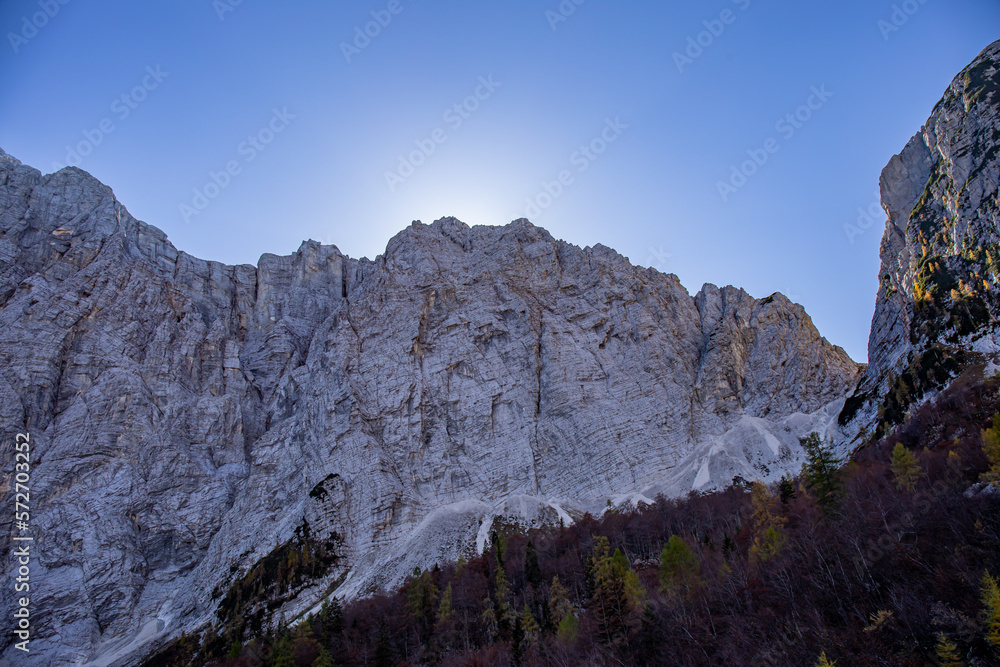Triglav mountain in Julian alps, Slovenia	